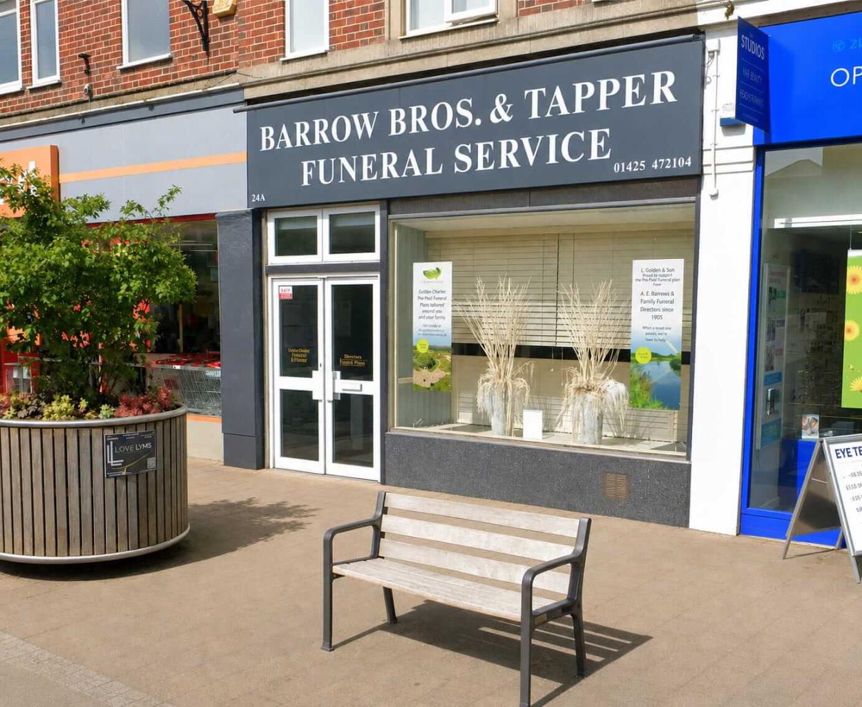 Barrow Bros and Tapper Funeral Service Office in Ringwood