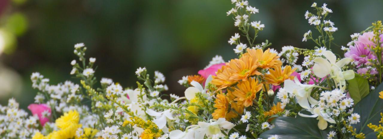 Funeral Flowers for a Celebration of Life 